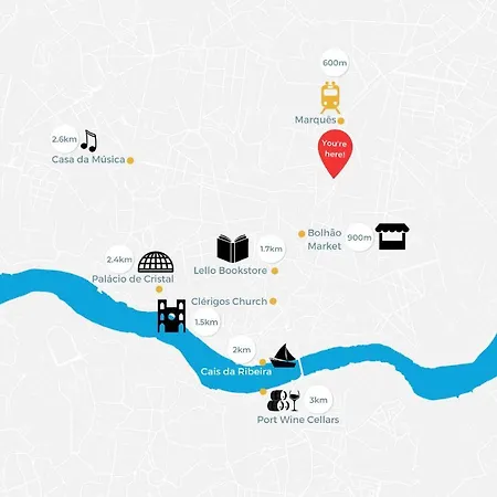 Santa Catarina Prime Appartement Oporto